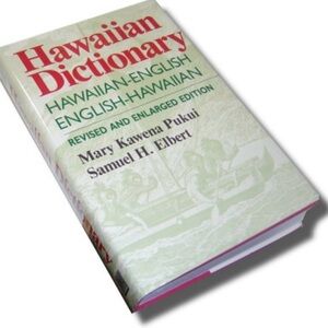 Hawaiian Dictionary Book